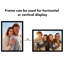 Cadre pour affiche - Cadre photo en bois avec passe-partout et housse en plexiglas-694921275