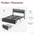 Jesai Platform Bed with Two Drawers-1329221459