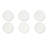 Nordic 6 Piece Ceramic Dinnerware Set - Service for 6-88136151