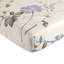 Marina Decoration Home Decor Bedding Ensemble Cooling Bedsheet Soft Deep Pocket 3 Piece Rayon from Bamboo Printed Fitted Sheet Duvet Cover Set with Corner Tie, Blue Floral Pattern Twin/Single Size-88618766