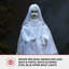 Remise pour enfants 4 pi Fille de pierre tombale d'Halloween animatronique avec fonction de conversation activée par le mouvement