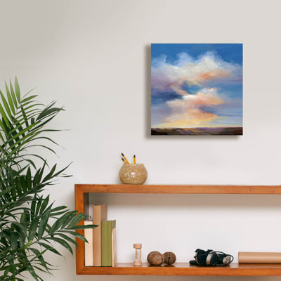  'Sunlit Serenade 4' by Karen Hale Canvas Wall Art, 12" x 12"