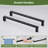 60'' W X 74'' H Door Double Sliding Frameless Shower Door With Easy Clear Tempered Glass-120129633