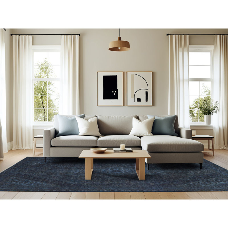 Abstract Indoor Rug, Rectangle 6' x 9'