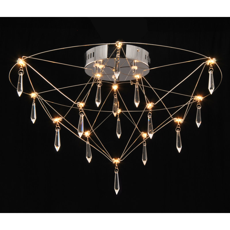 Shaffer 16 - Light Crystal LED Chandelier