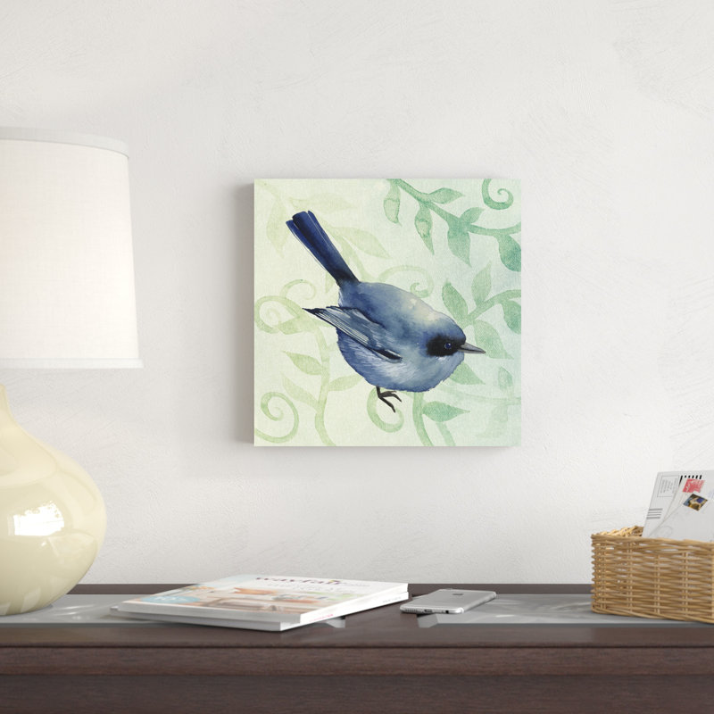 Petit oiseau I, H 12 po x l 12 po x P 1,25 po