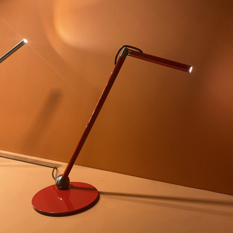 Calamaio LED Desk Table Lamp, Red
