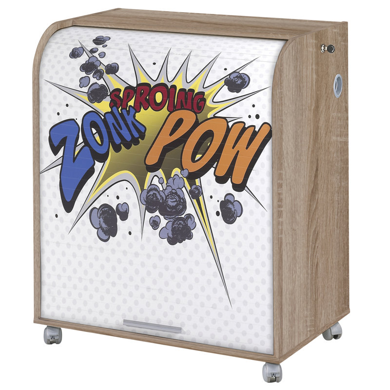 Castanon 5 -Shelf Storage Cabinet