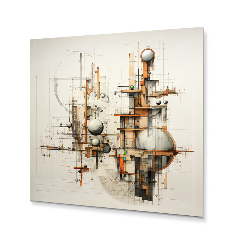 «Surealism Analysic I» sur, H 30 po x l 30 po x P 1 po