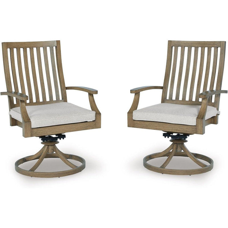 Outdoor Ranch Swivel Patio Chairs