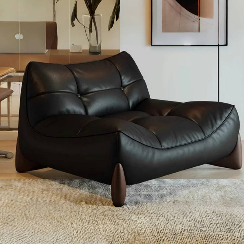 Retro Minimalist Straight Living Sofa
