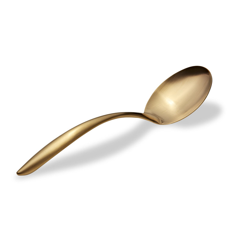 Cuillère de service, Or mat
