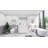 Tusculum 47.2 " W Freestanding Standard Free Standing Single Double Single Vanity Bathroom Vanity With Acrylic Top-1350026408-1350415028