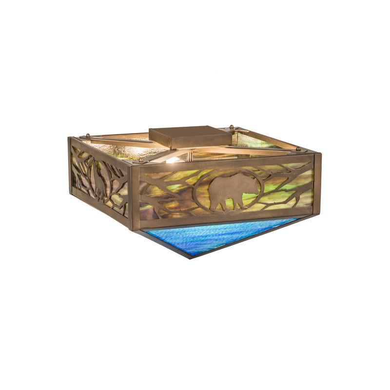 Wildlife 4 - Light Flush Mount