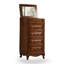 Commodes et commodes rectangulaires en bois massif noyer