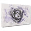 Lilac Succulent Plant Watercolour - Wrapped Canvas-56657558