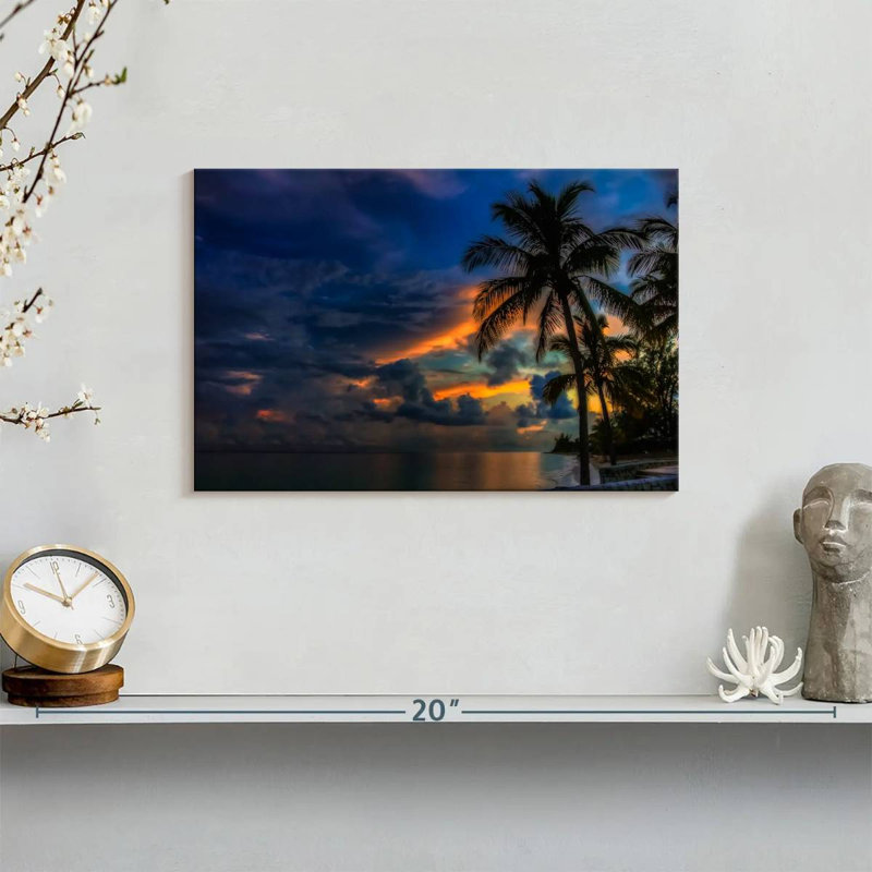 Coucher de soleil Gillard Bahamas, H 8 po x l 12 po