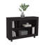 Console console, 5 tablettes, 4 roulettes-118037702