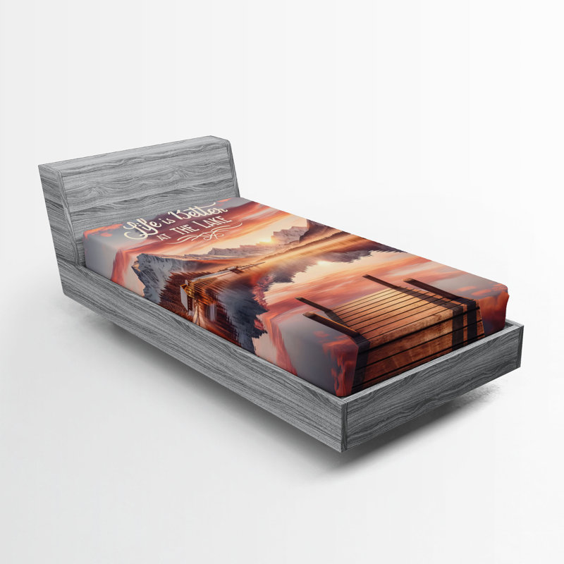 Microfiber Fitted Sheet, Twin XL