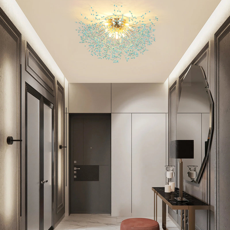 Plafonnier encastré 8 lumières Spoutnik Momin