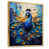 Gold Floater Frameed Canvas