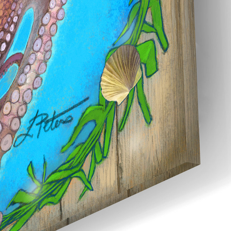 «Conversations With Cairns» par Art and a Little Magic, art mural en verre acrylique, H 12 po x l 16 po x P 0,13 po