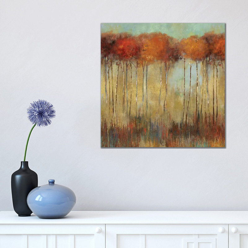 Amongst Friends II by Allison Pearce - Wrapped Canvas Painting, 45.72 cm H x 45.72 cm W x 1.91 cm D