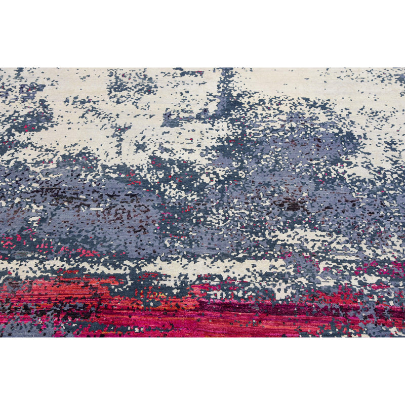 Abstract Area Rug, Rectangle 9' x 12'