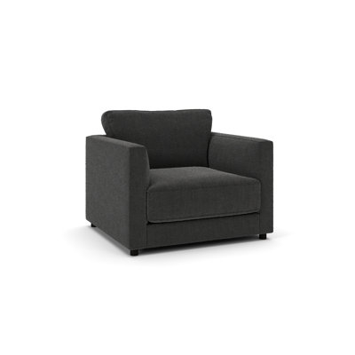 Chaise et demi rembourrée Milo