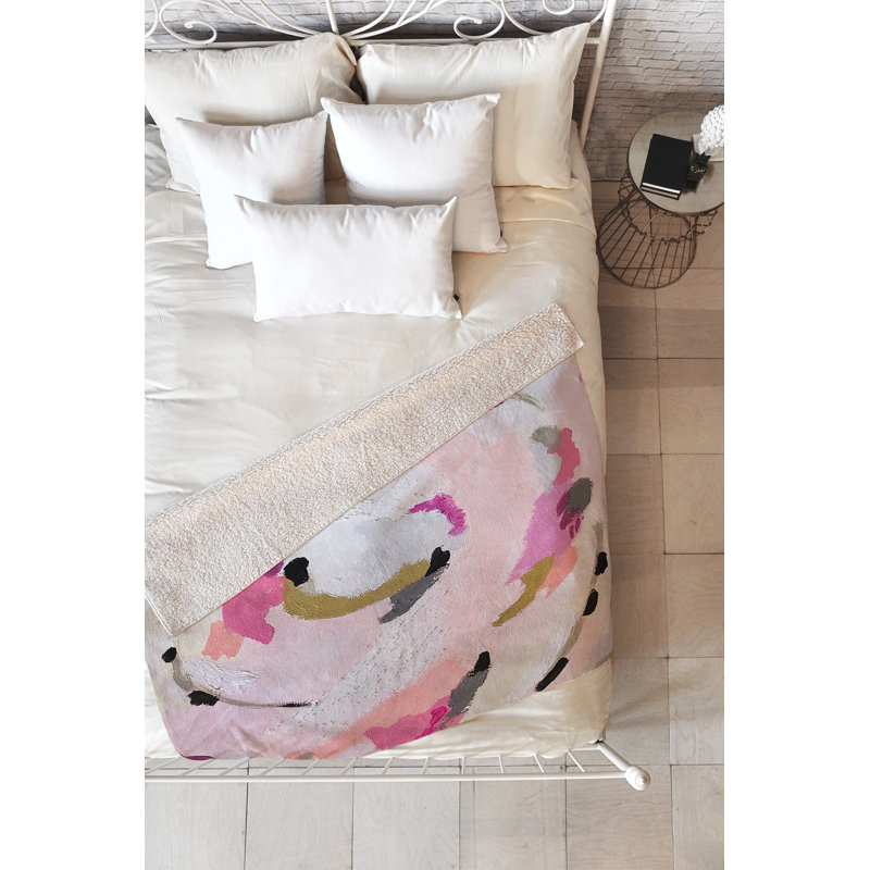 Laura Fedorowicz Throw Blanket, 80" L x 60" W
