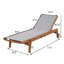 Chaise longue d'extérieur à structure en bois-1506567348