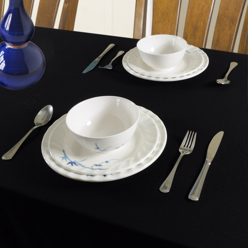 Piece Melamine Dinnerware Set - Service for 4