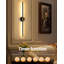 32'' Battery Operated Wall Sconces with Remote Control, Dimmable Wall Sconces Set of Two, 350°Rotate-1017079471