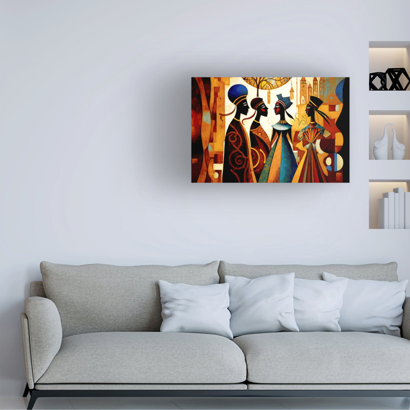 Modern & Contemporary Contemporary, 12" H x 19" W x 2" D