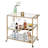 Gregoriana Mirror Bar Serving Cart-788597541
