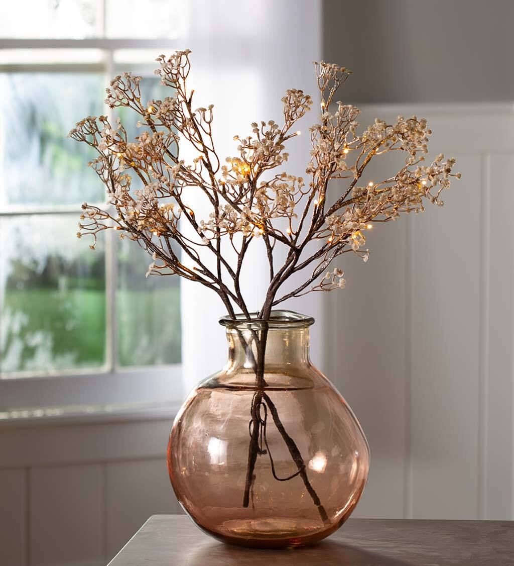 30" Baby's Breath Lighted Branches