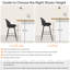 361° Swivel Upholstered Rattan Counter Height Bar Stool-1507232249-1493172910-1521301507