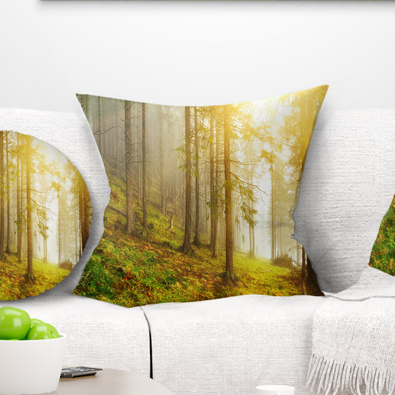 Coussin Forest, 16 po x 1 po, Coussin décoratif