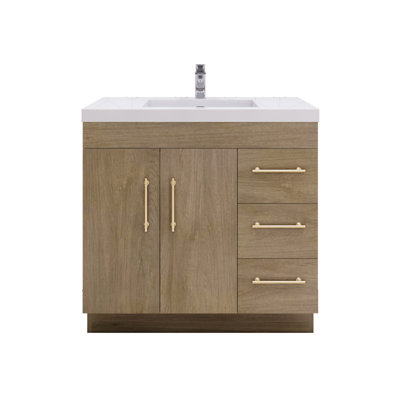 Meuble-lavabo simple 36 po Carliss