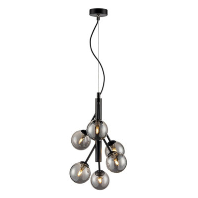Dernier 6 - Light Black Sputnik Pendant