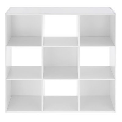 9-SECTION CUBE ORGANIZER-WHITE
