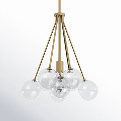 Logan Single Light Glass Dimmable Pendant