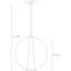 Caviar 1 - Light Single Globe Pendant-7225659-7225661