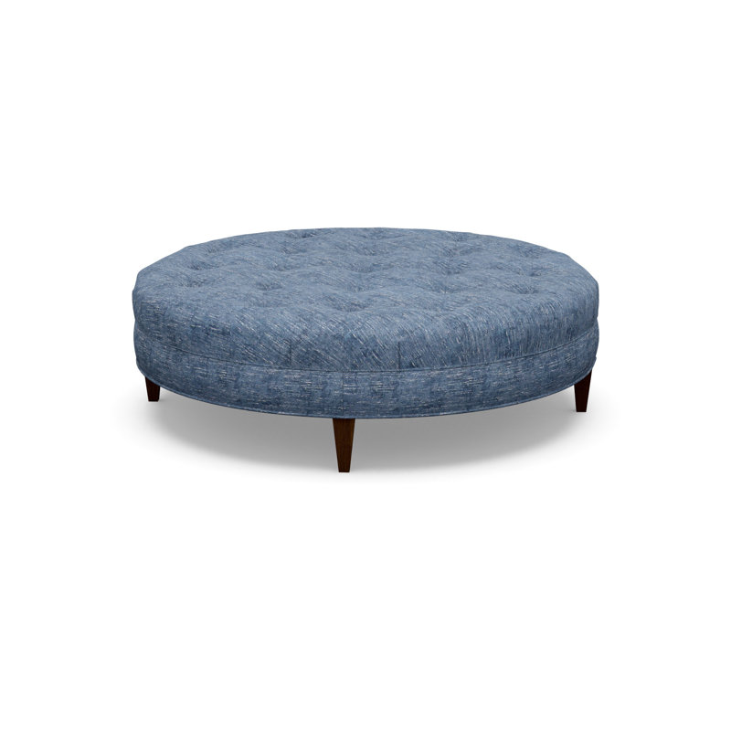 Round Ottoman, Walnut, 9907-99