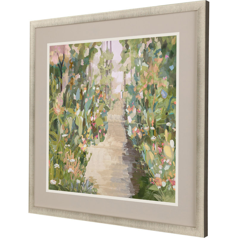 " Garden Delight - Lane " by Bello Painting Print
