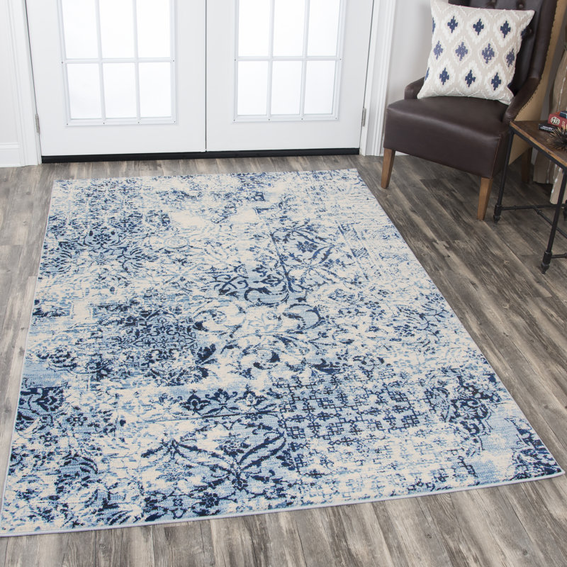 Haylie Abstract Indoor Rug, Rectangle 7'10" x 10'10"