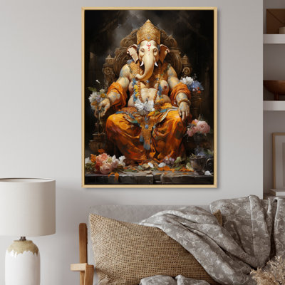«Benigno Hinduisim Ganeshas Blessing II», reproduction sur toile