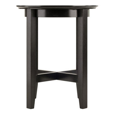 Table de bout en bois massif Aislin