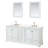 Deborah Double Bathroom Vanity with Quartz Top-98170084-98162214-98162213