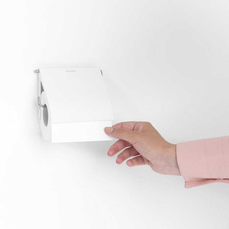 Porte-papier hygiénique mural Brabantia, Blanc
